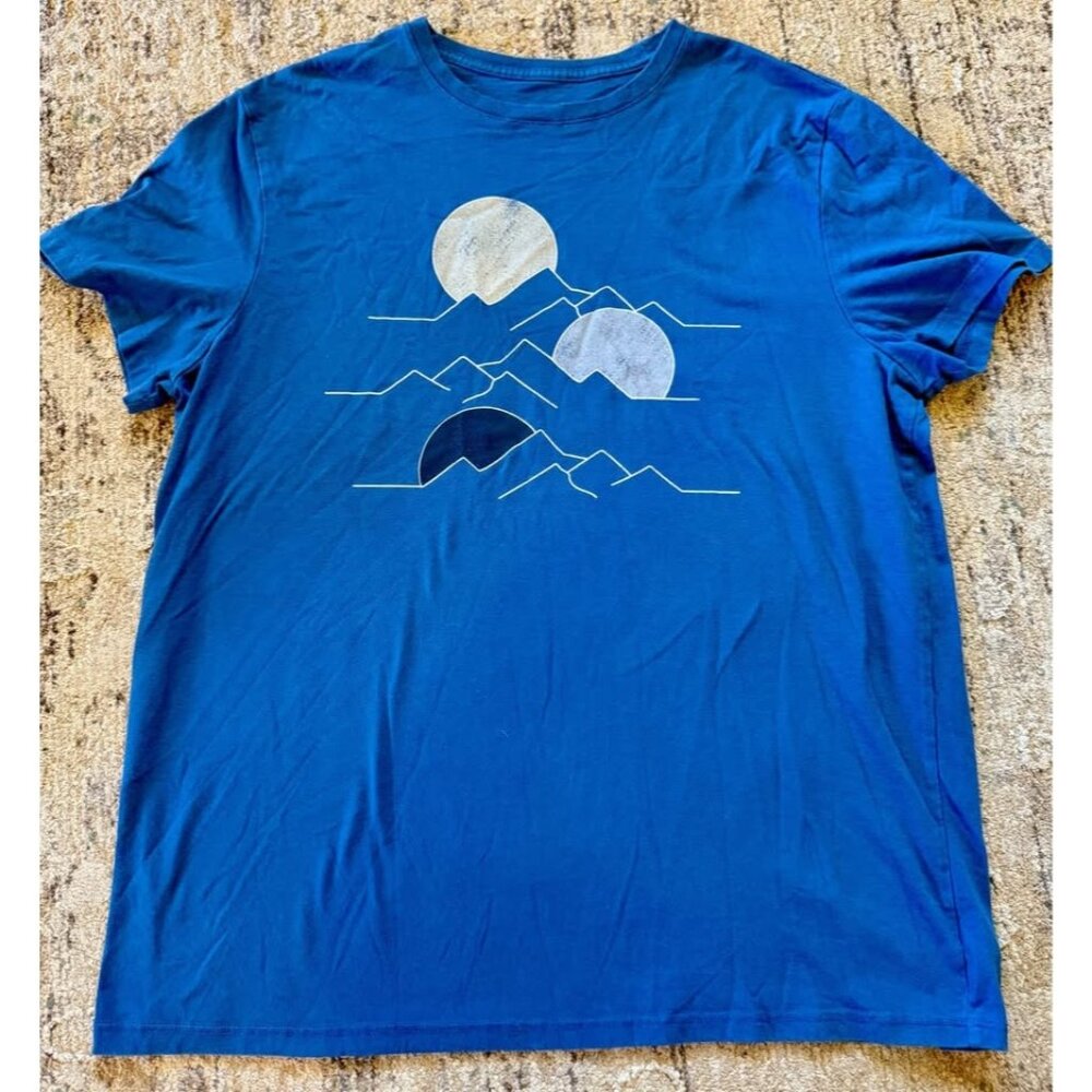 Goodfellow Men’s Top Size Large Blue